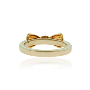 Two-Tone Bow Ring - Philip Rickard