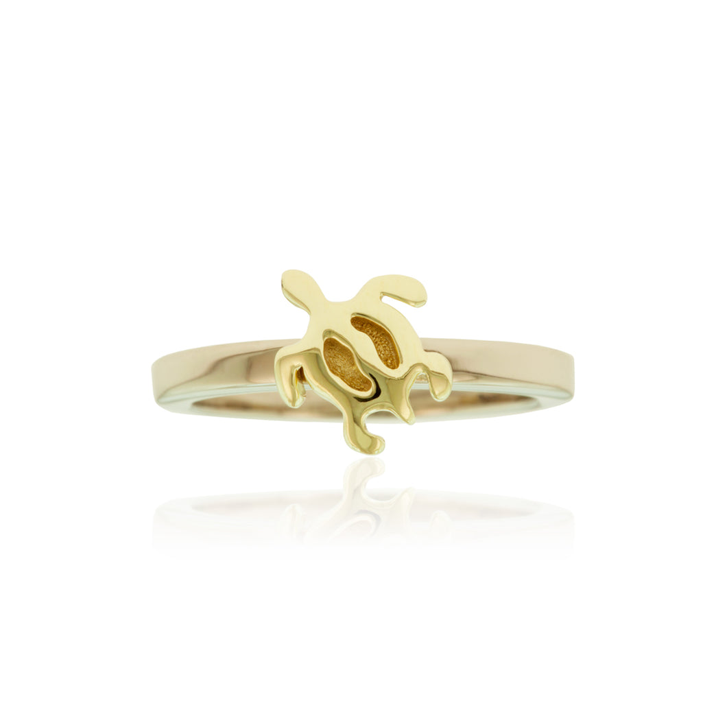 Two-Tone Honu Ring - Philip Rickard