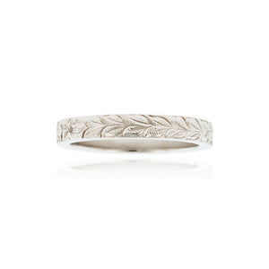 Maile 3mm Flat Ring - Philip Rickard