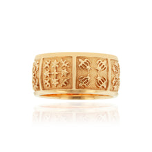 Load image into Gallery viewer, Hawaiian Quilt 10mm Ring - Philip Rickard

