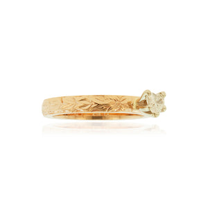 Kaimana Kula Maile 3mm Solitaire - Philip Rickard
