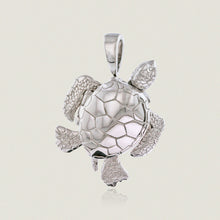 Load image into Gallery viewer, Large Turtle locket w/ moveable body parts - Philip Rickard
