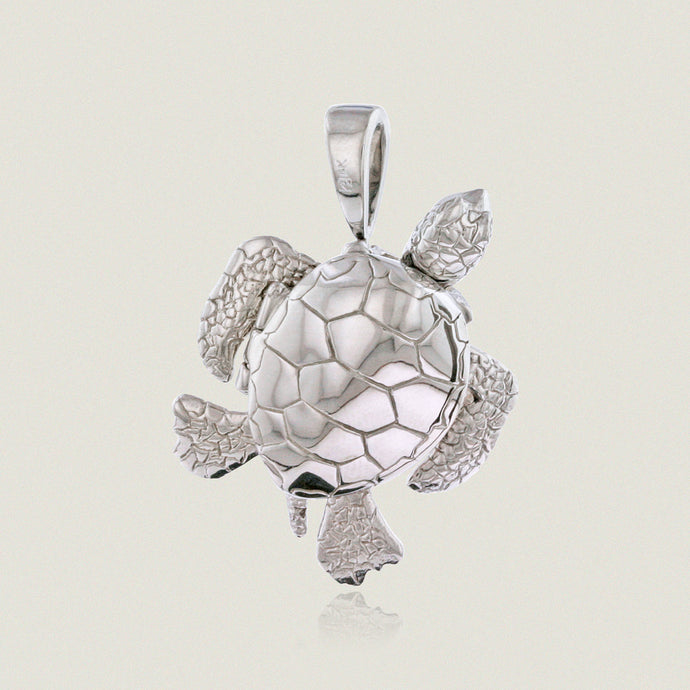 Large Turtle locket w/ moveable body parts - Philip Rickard