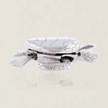 Load image into Gallery viewer, Large Turtle locket w/ moveable body parts - Philip Rickard
